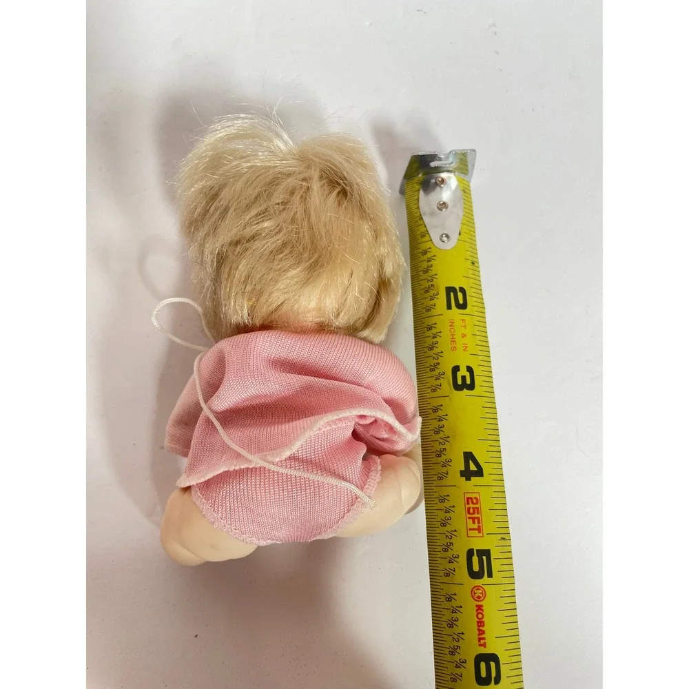 Vintage Shackman Porcelain Baby Doll Japan & Blonde Vinyl Baby Doll‎ Lot 2pc
